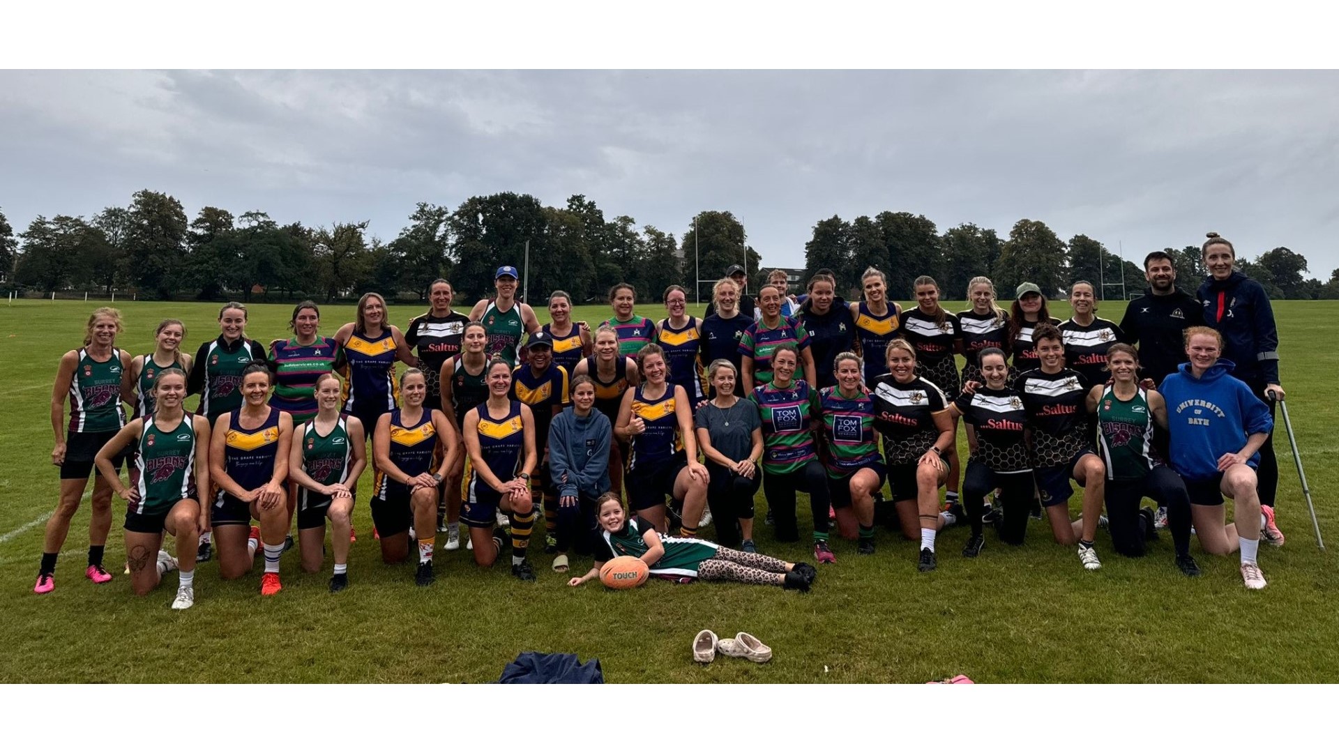 Image of Guildfordians RFC (GRFC) Touch Rugby team located on Stoke Park Guildford